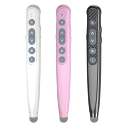 Wireless Presenter With Capacitive Touch Pen Projector Page Turning Pen For PPT Powerpoint Presentation Pointer Slide Advancer