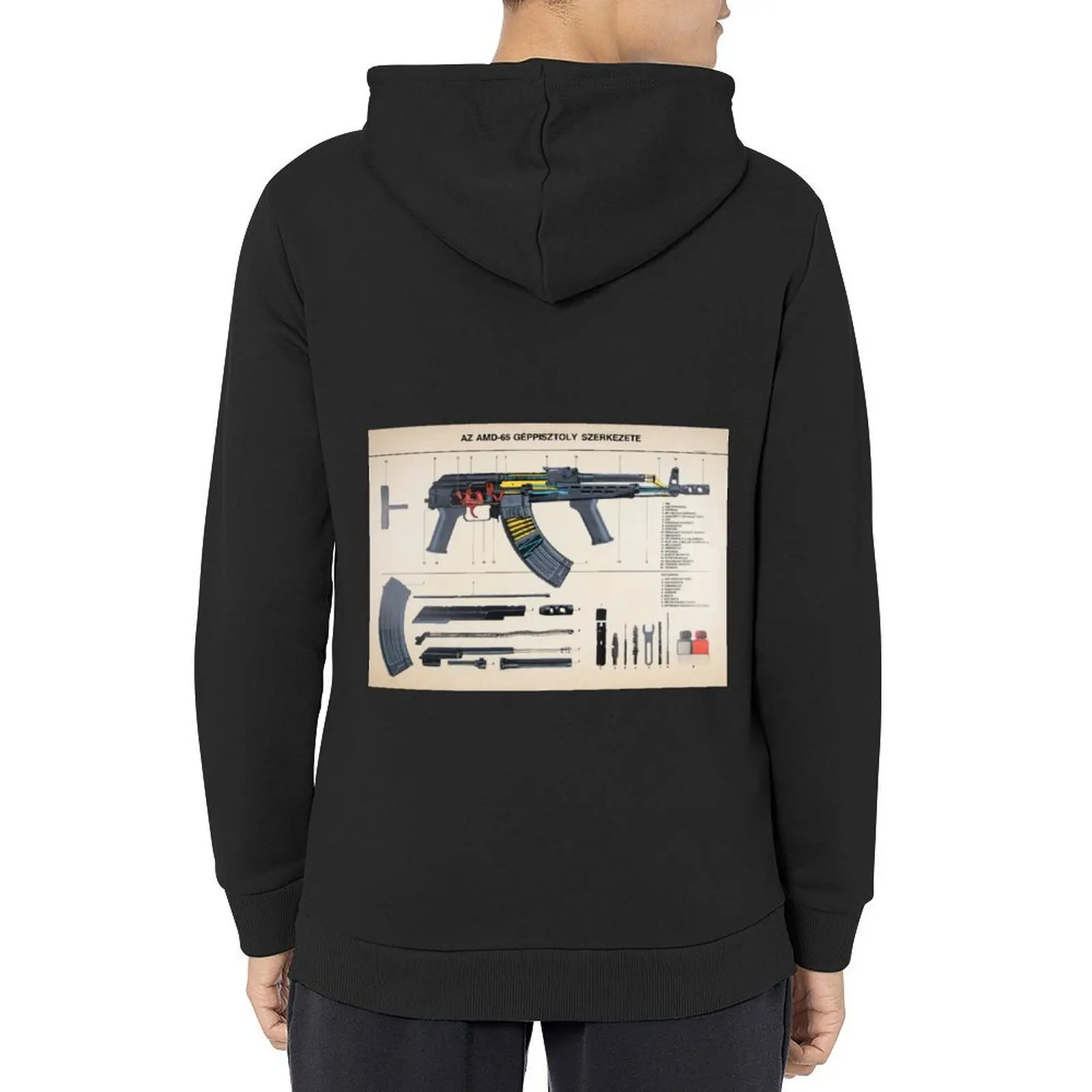 

AMD-65 FG Hoodie autumn new products men's sweat-shirt hooded shirt anime clothing new in hoodies & sweat-shirt