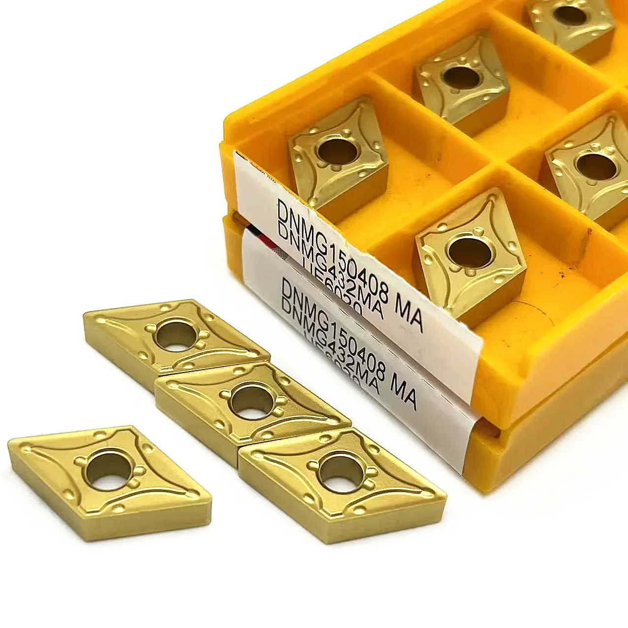 DNMG150404-MA DNMG150408-MA CNCTurning Inserts Suitable For Machining Stainless Steel Or Steel Workpieces Sharp And Wear-Resist