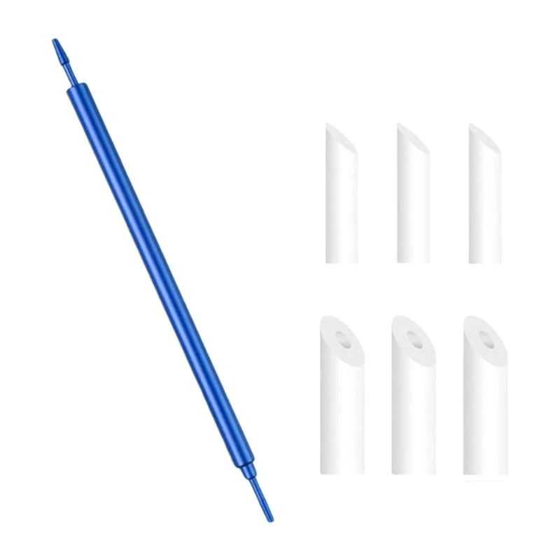 H58C Advanced Metal Swab Wiping Sticks Cleaning Rod for Model Enthusiasts Seek Detailing and Weathering Techniques