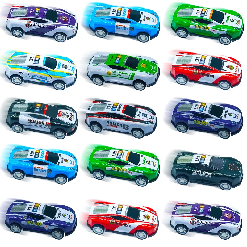 5Pcs Mini Alloy Small Car Model Toy Pull Back Car Funny Cute Metal Tin Car Toys Kids Toys Festival Party Christmas Birthday Gift