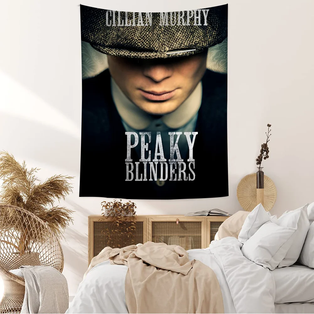 P-Peaky B-Blinders Hanging Bohemian Tapestry Hanging Tarot Hippie Wall Rugs Dorm Japanese Tapestry