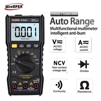 WinAPEX ET8102 6000 Counts Digital Multimeter AC/DC Voltage Tester Ammeter Capacitor NCV Frequency Detector Electrician Tool