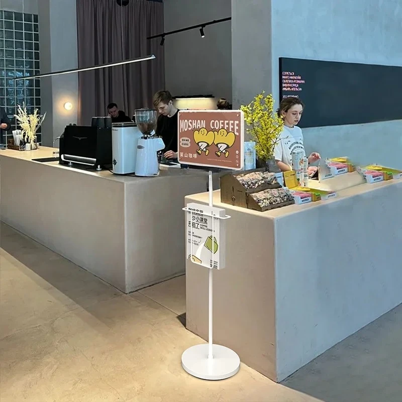 Stehende Anzeigeschilder, Landeschilder, Leitfaden für Einkaufszentren, individuelle Anpassung aus Edelstahl