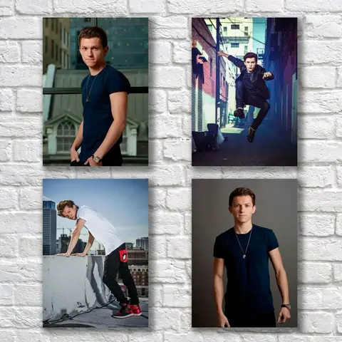 4Style Choose Tom Holland Art Print Silk Poster Home Wall Decor