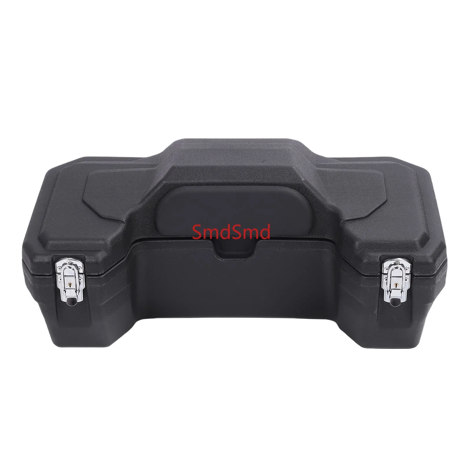Rear Trail Box Integrated Backrest ATV Rear Storage Box Secure Locking System 55L Large Capacity Scratch Proof for Hiking