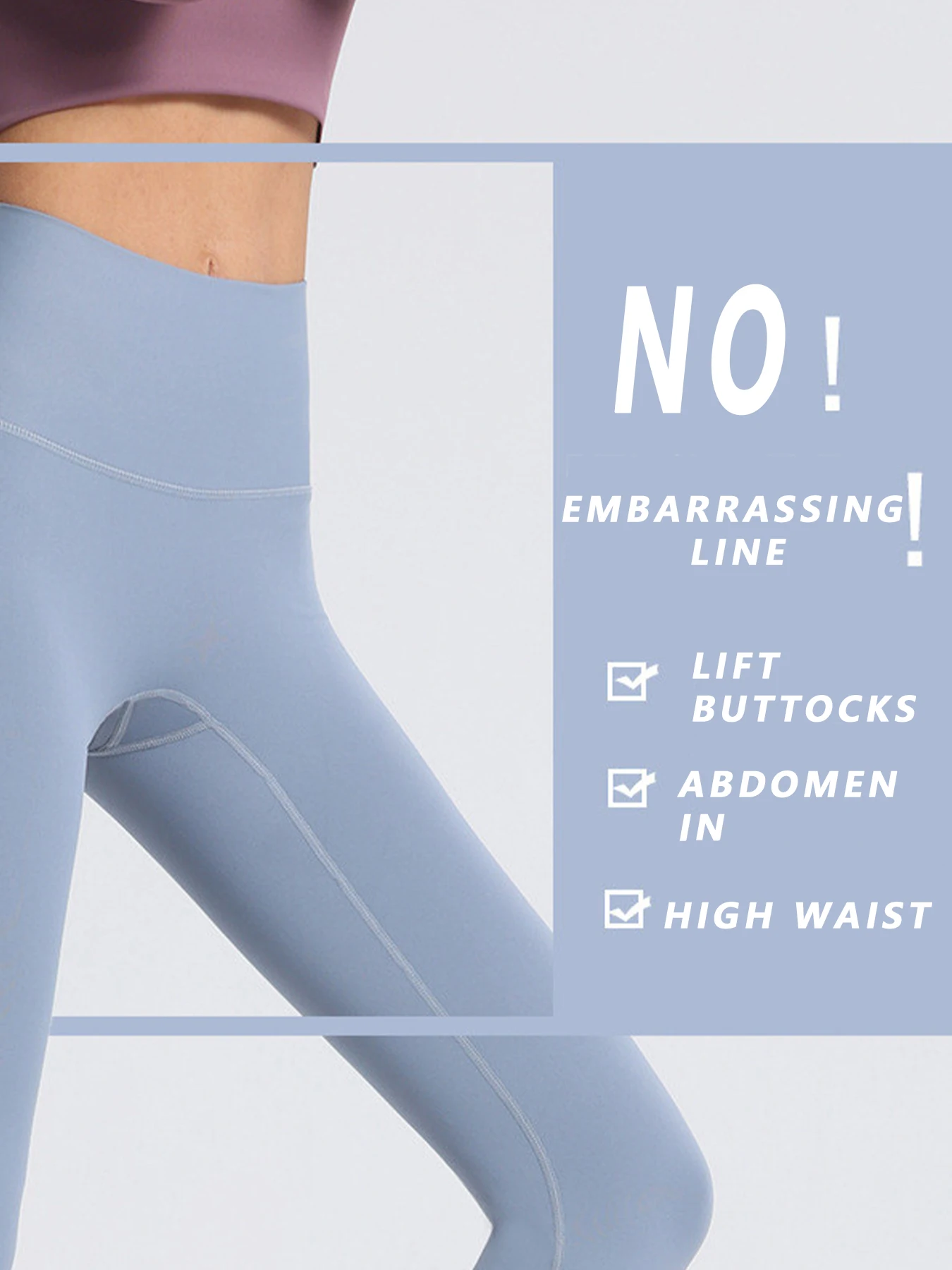 

Women's High-Waisted Butt Lift Yoga Leggings - Buttery Soft NVPL, Moisture-Wicking Gym Training Pants