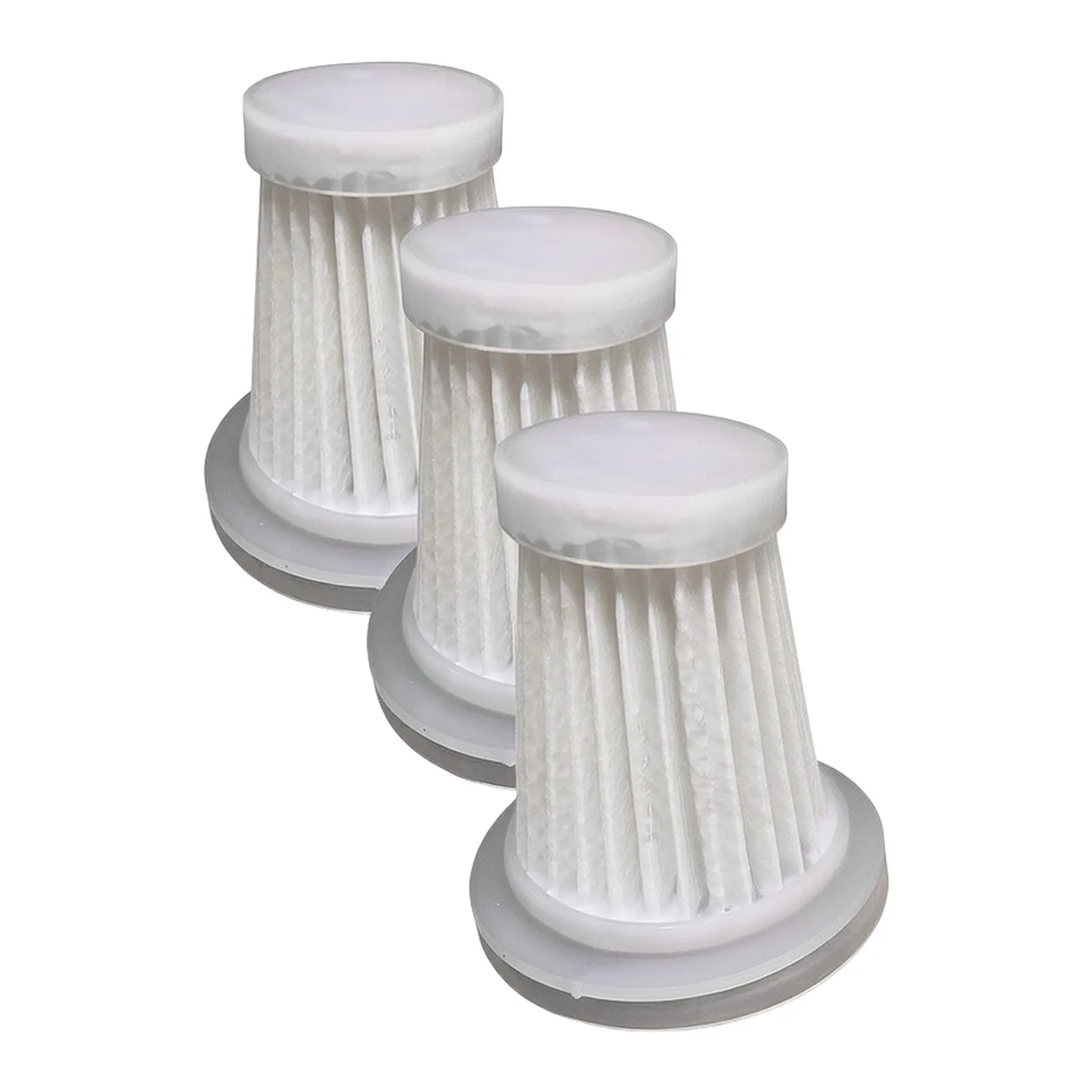 3 Pcs Filters For  Auloea V06 Sweeping Robot Vacuum Cleaner Dust Collector Set Spare Parts Reusable Home Appliance Replacement