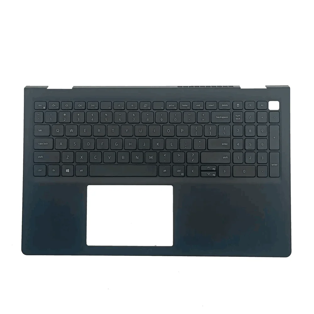 Cubierta superior Original para Dell Inspiron 15, 3510, 3511, 3515, 3520, 3521, 054WVM, 0HRHC5, Palmrset con reemplazo de teclado estadounidense, novedad