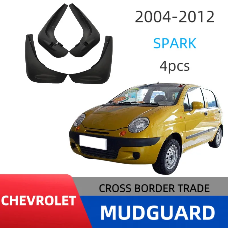 

Mudguards For Chevrolet SPARK Mud Flaps Mudflap Front Rear Fender Anti-splash Mudguards Guard Splash Car Accessories