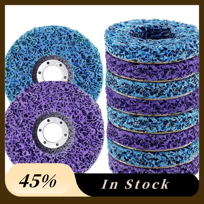 

A60Z10 Pack Strip Discs Stripping Wheel For Angle Grinder Clean And Remove Paint Coating Rust Welds Oxidation (4 X 5/8Inch)May