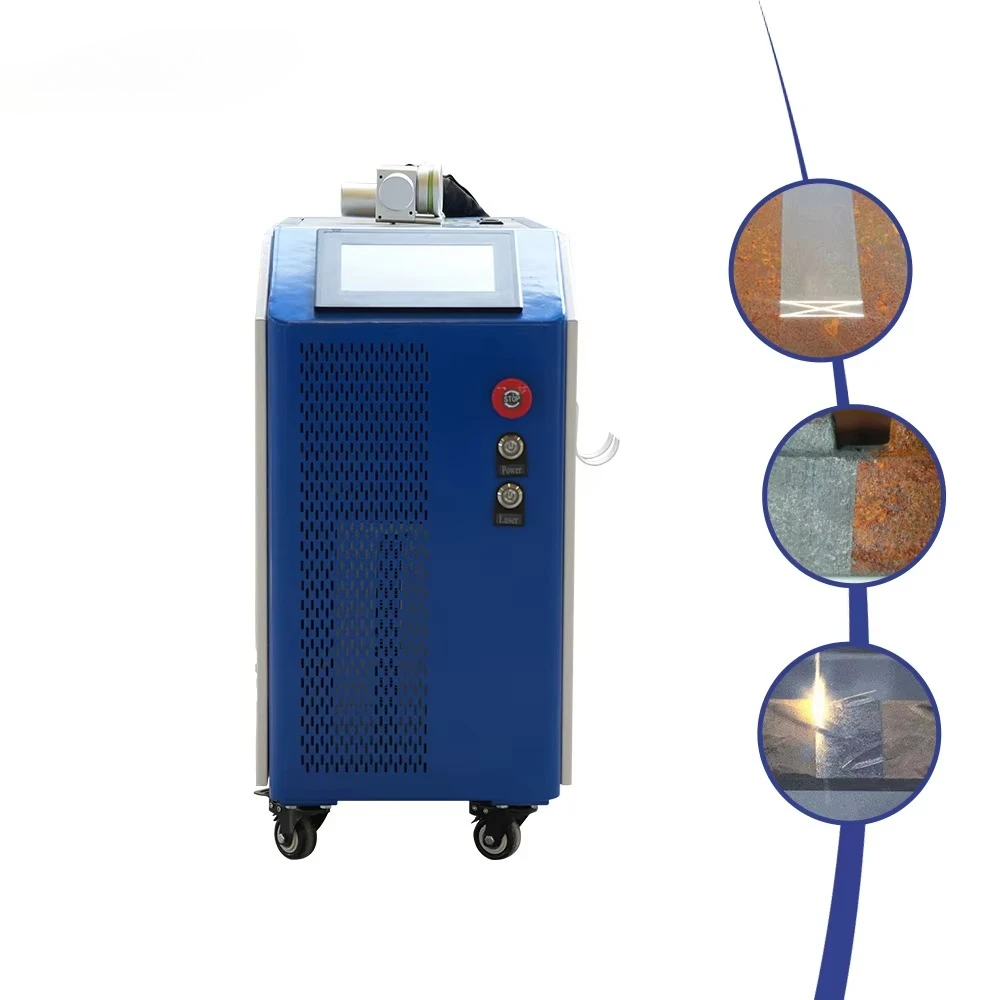 Machine for Paint Metal Rust Removal Portable Fiber Cleaning Machine Rust Removal