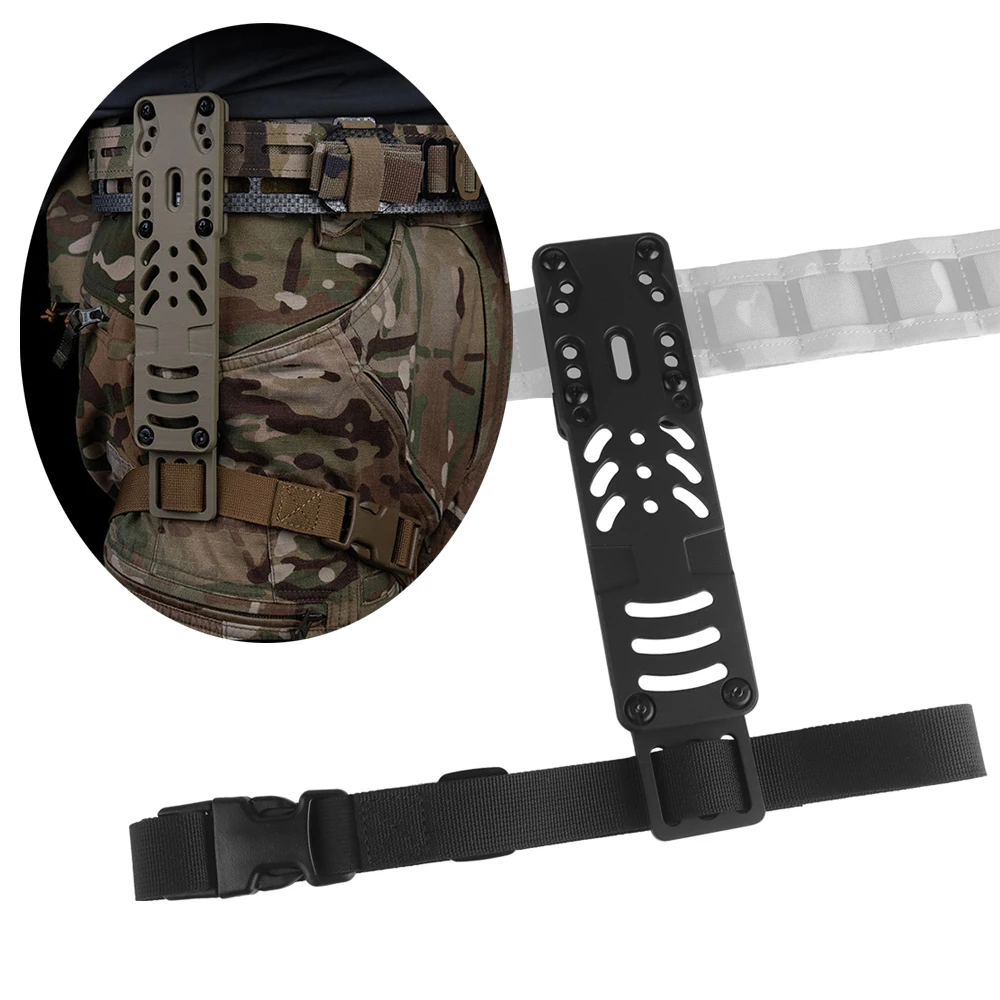 

Tactical Modular Holster Adapter 2.0 MHA Leg Strap MOLLE Battle Belt Mounted QLS MLS ELS Hunting Accessories