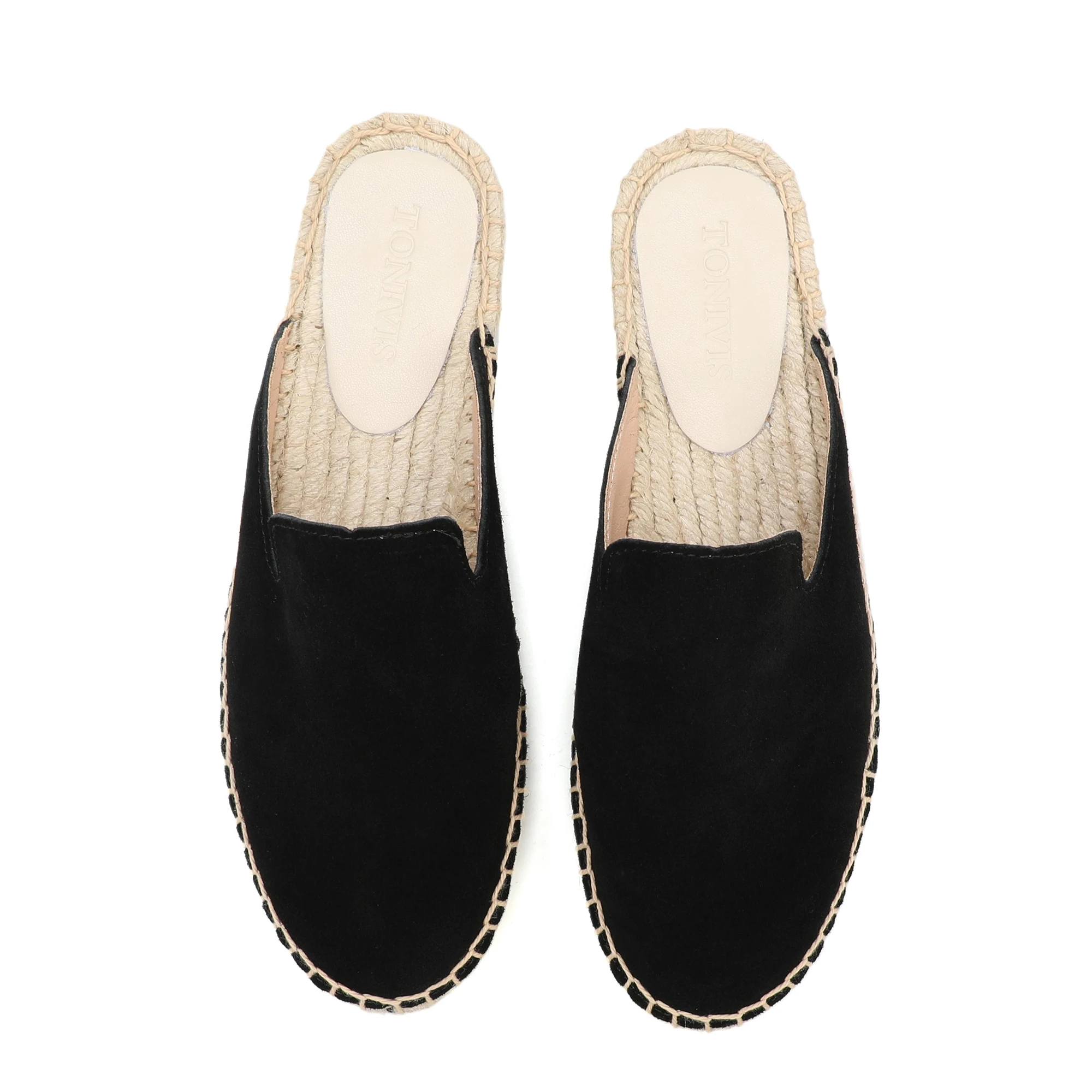 Klassische Espadrille-Pantoletten für Damen – bequeme und vielseitige Hausschuhe in trendigen Farben – Detail 29