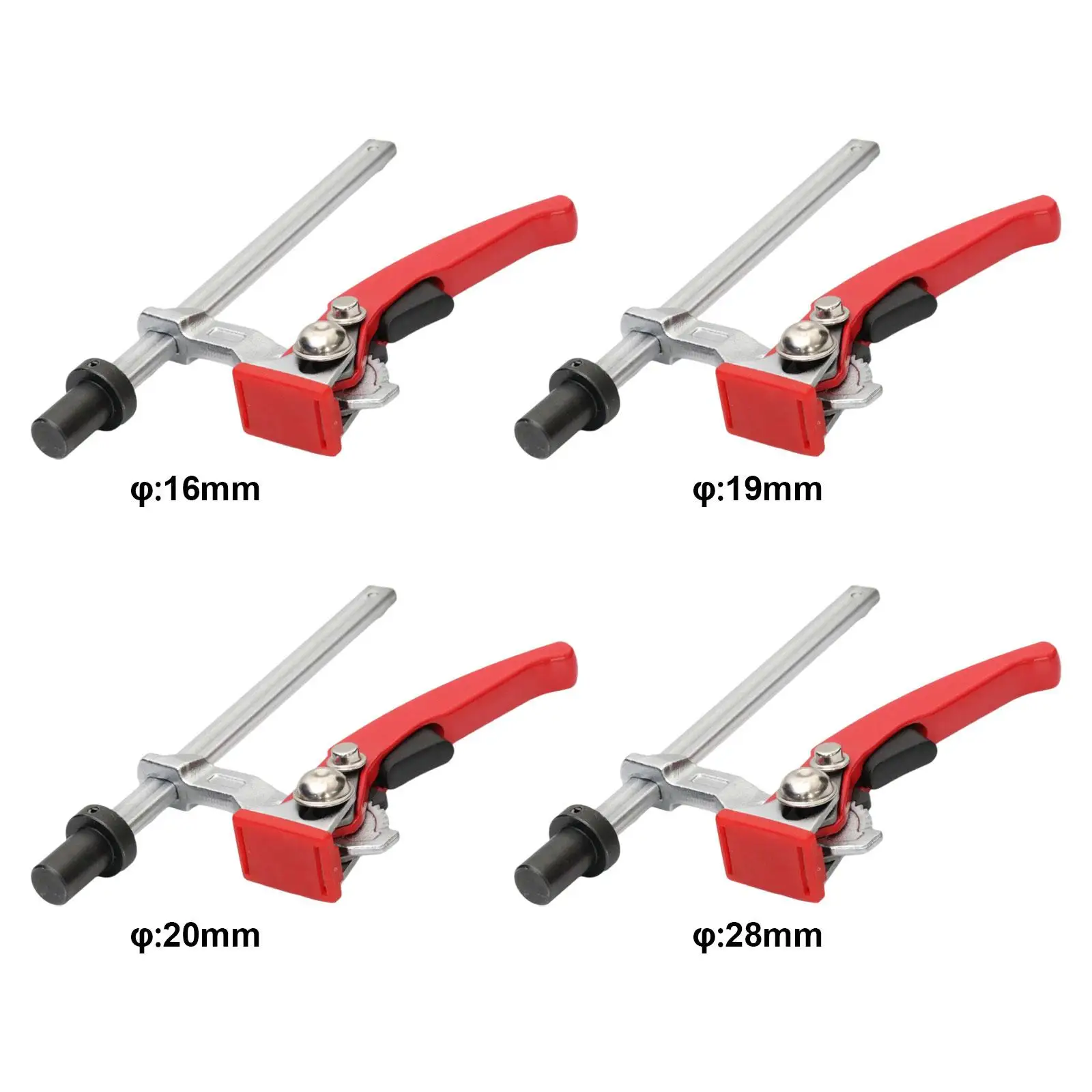 Woodworking Desktop Quick Acting Hold Down Clamp Woodworking Fixed Clip Wood Carving Routing Bench Dog Hole Clamp Steel Alloy