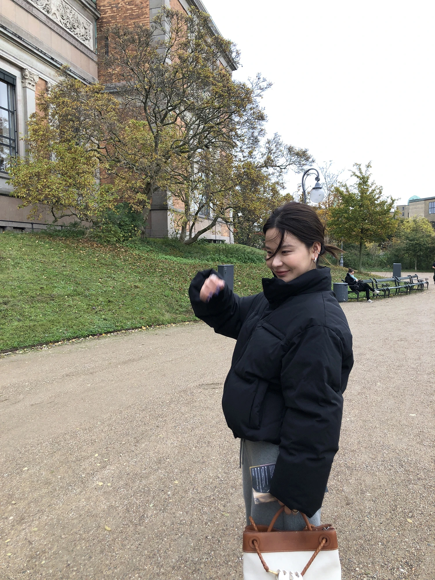 

WXLSTUDIO 06 Шикарный комплект одежды: многофункциональный пуховик без капюшона с длинными рукавами для женщин, модное зимнее пальто