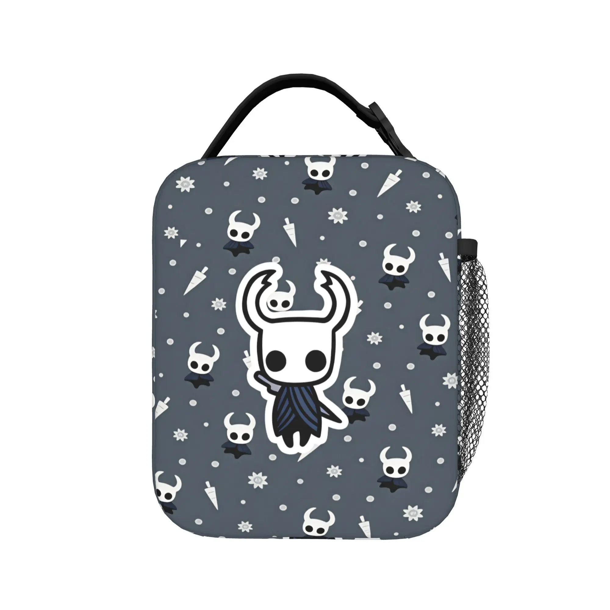 Hornet Hollow Knight Silksong  Lunch Bag Casual Picnic Lunch Box Graphic Design Portable Insulated Tote Food Bags