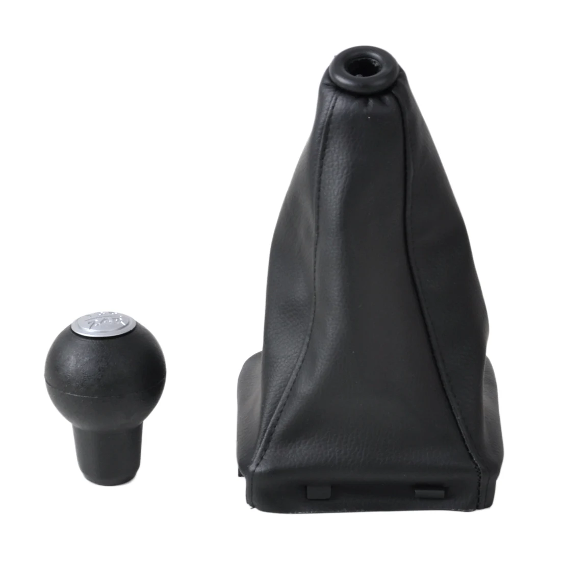 beler New Gear Stick Shift Knob and PU Leather Gear Cover Gaiter Fit For Hyundai Elantra Avante XD 2002 2003