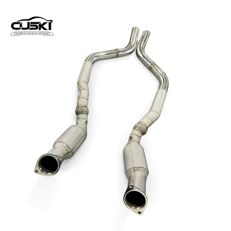 

High performance exhaust components suitable for Chrysler 300c 5.7 2004-2014 stainless steel exhaust downpipe with catalyst