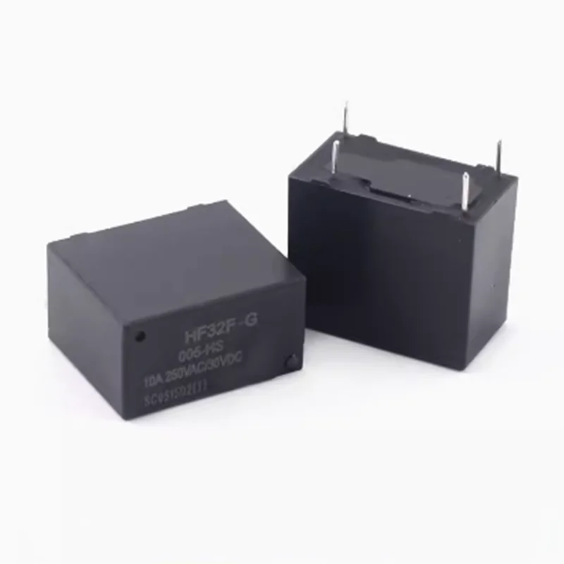 5pcs HF32F-G-005-HS HF32F-G-012-HS HF32F-G-024-HS 10A 250V 4PIN Power Relay