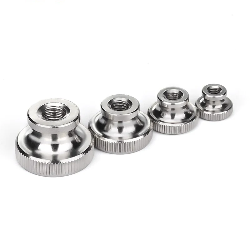 5 Stück M2/M2.5/M3/M4/M5/M6 Edelstahl GB806 High-Step Rändelmutter Blindlochmuttern Werbe-Dekorationsnägel – Detail 4