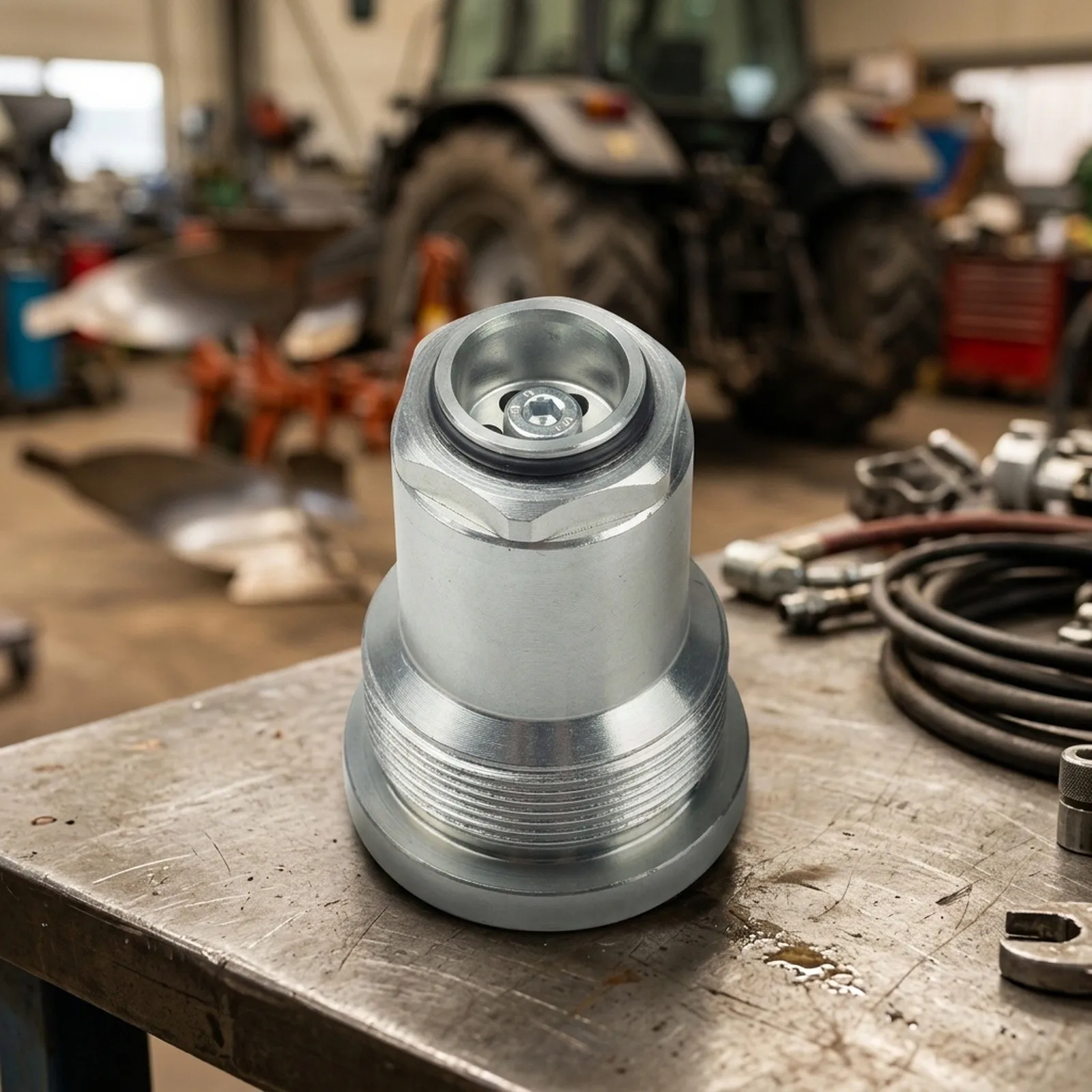 0004-044 Series Hydraulic Quick Couplers Are Suitable For Tractor Accessories Hydraulic Quick Connector