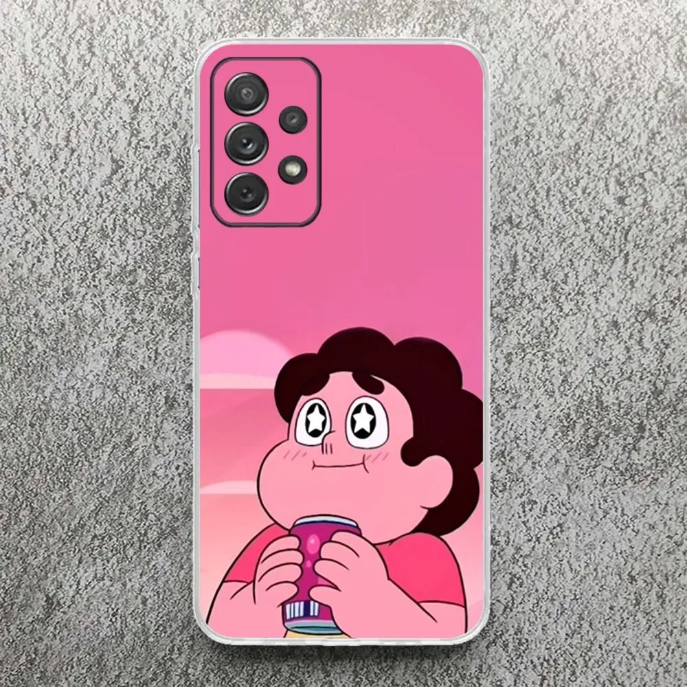 Чехол для телефона с рисунком S-Steven Universe для Samsung, Galaxy, S20, S21, S22, S23, Fe, Lite, Plus, Ultra Note Shell