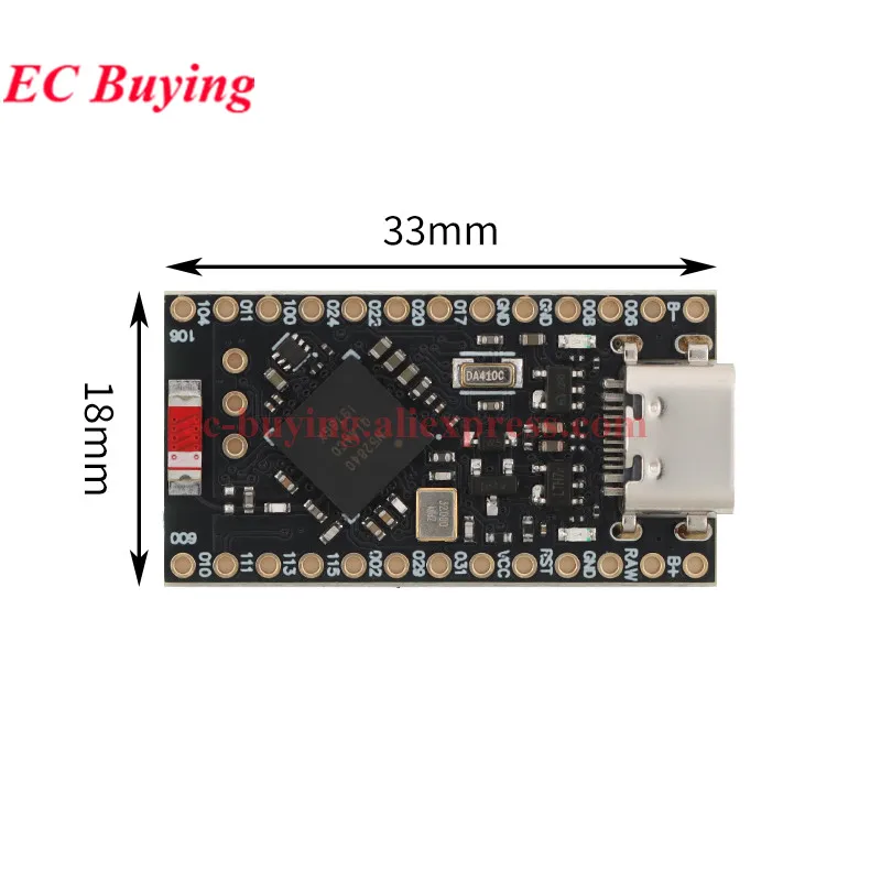 Плата разработки Promicro NRF52840 RP2040 Wi-Fi 2,4G Bluetooth-совместимая 5.0 ZigBee Хорошо! Модуль управления зарядкой Nano V2.0