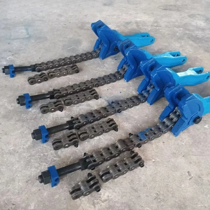 2 to 8 Inch Plate Type High Torque Hydraulic Pipe Chain Wrench Pliers Hydraulic Breakout Pipe Chain Wrench Tong
