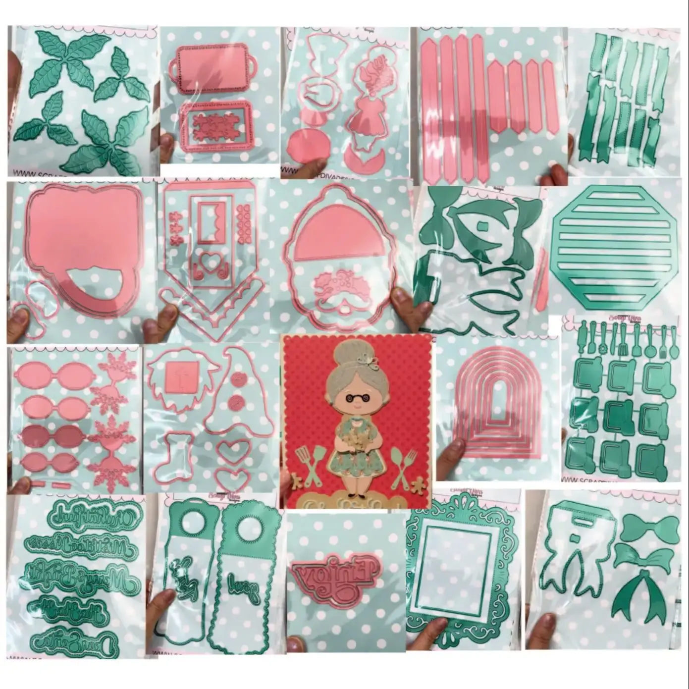 2024 New Metal Cutting Dies bowknot Decoration Scrapbooking Emboss Clipbook Template Greeting Card handmad Dies