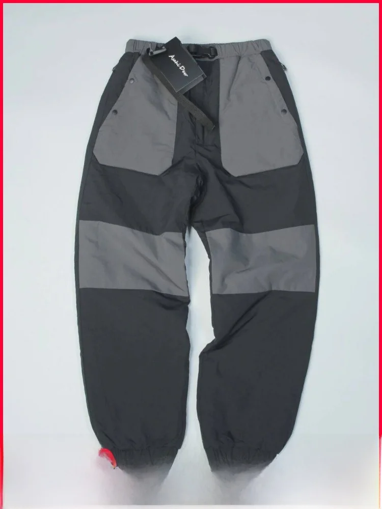 

Functional Sle Men's Outdoor Warmth Cotton Trousers Color Blo Workwear Windproof Winter Long Pants Casual Straight Leg