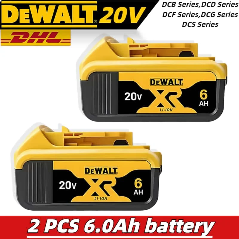 

Dewalt 20V Battery Electric Tool Battery 6000mAh DCB606,DCB205,DCB206,DCBGene,DCB200 MAX,20V,60V,5AH,6AH,9AH,dewalt batteries