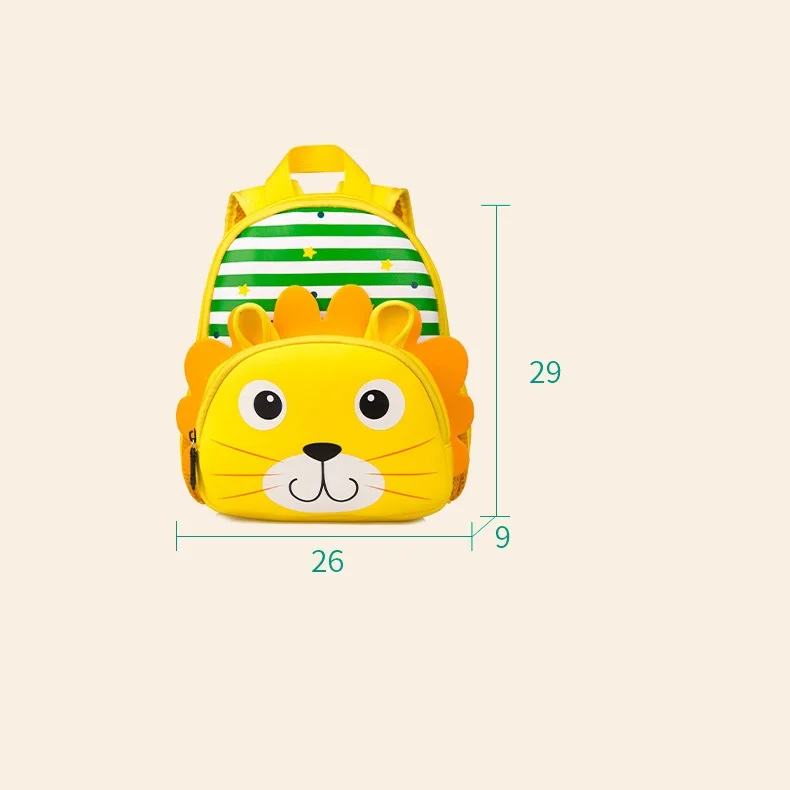 Personalized Embroidered Little Kid Toddler Backpack Baby Boy Girl Kindergarten Per School Bags Cute Neoprene Cartoon Backpacks