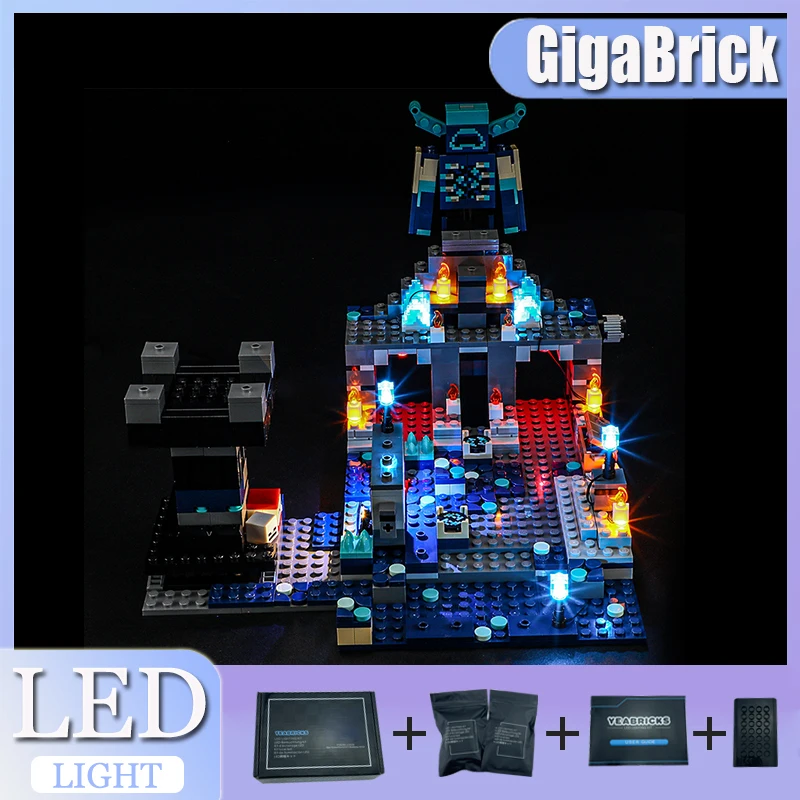 

Комплект светодиодных фонарей своими руками для LEGO 21246, глубокая темная битва (только светодиодный светильник, без модели блоков)