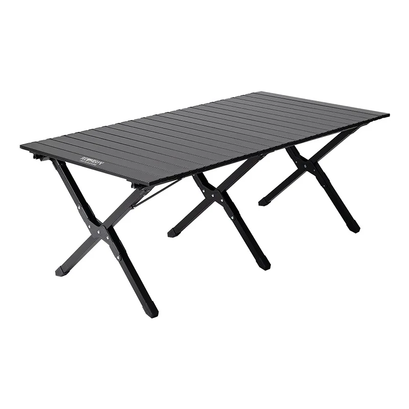 

Camping table and chair set Egg roll table Outdoor camping table and chair folding egg roll Portable outdoor stall folding