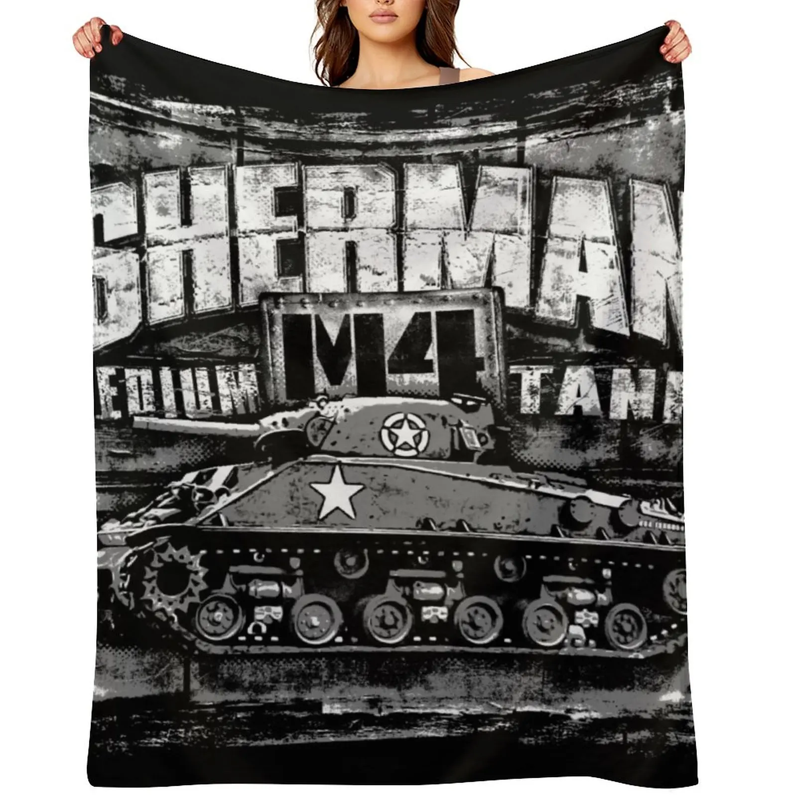 

M4 Sherman Throw Blanket Giant Sofa Baby Sofas heavy to sleep Blankets