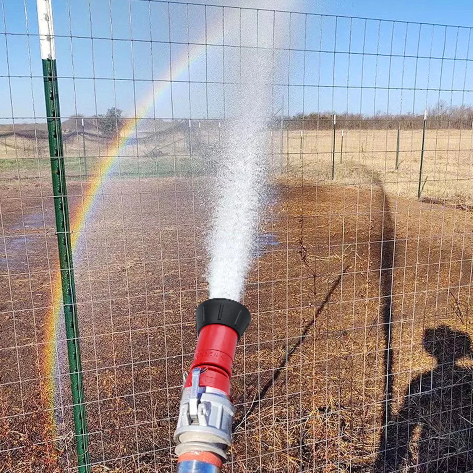 

Форсунка высокого давления 1-1/2 дюйма: эффективное распределение воды, точное управление, широкое охватывающее поле.