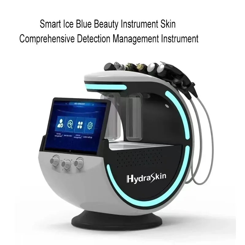 

Smart Ice Blue Beauty Instrument for Deep Cleansing of Skin Detection Hydrogen Oxygen Small Bubble Comprehensive Management Beau