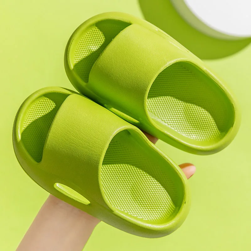 Children's slippers soft soled boys girls home open-toe sandals summer