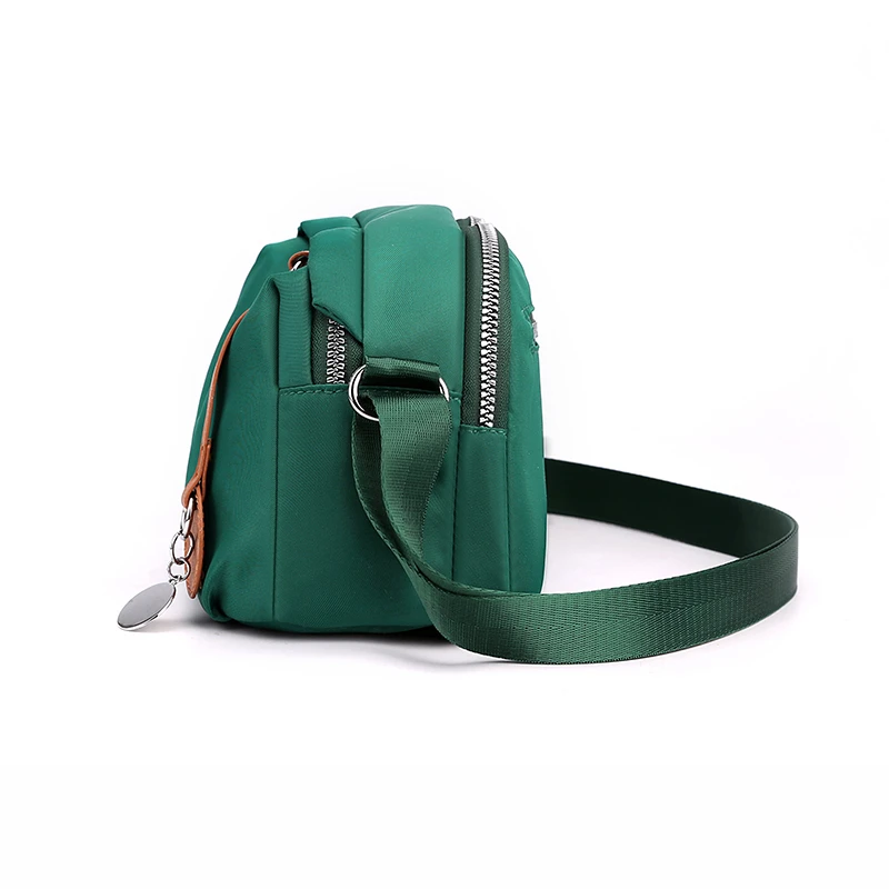 Małe torby dla kobiet 2024 lekkie torby kurierskie z wieloma kieszeniami w stylu Vintage Oxford z tkaniny Crossbody kobiece torebki