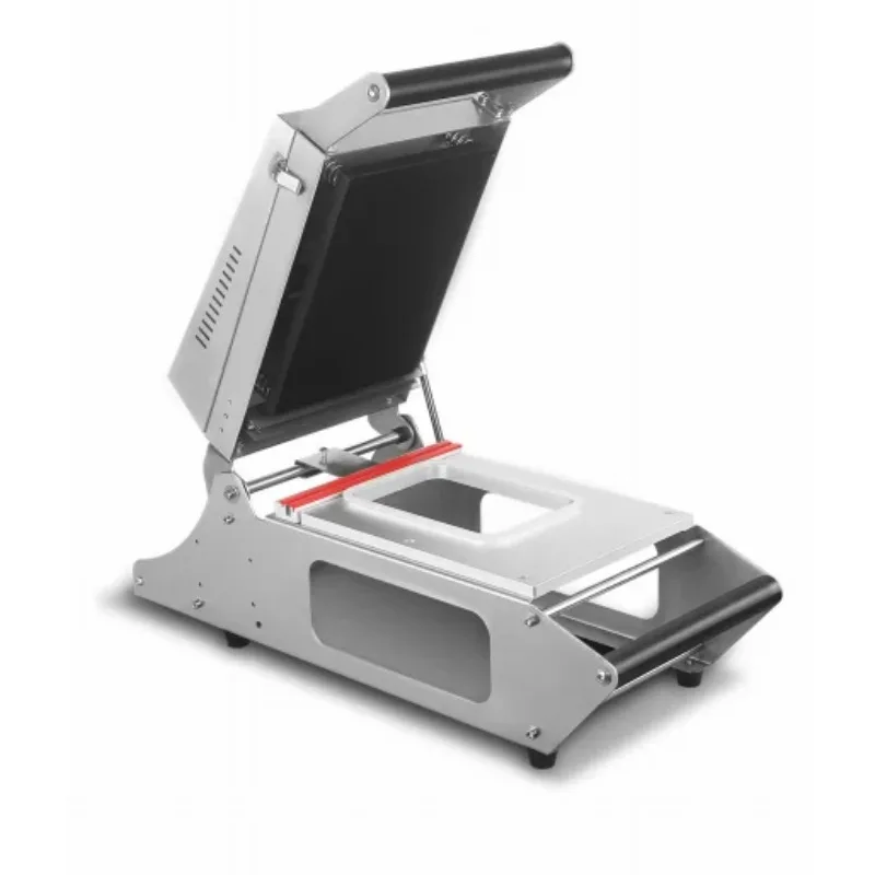 

Hot Sale Manual Tray Sealer Fresh Fruits And Vegetables Heat Sealing Machine For Canning Food Boxes And Trays