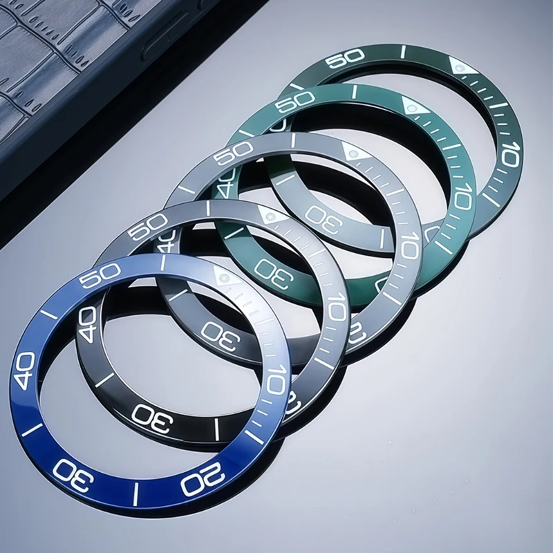 

Керамический циферблат для часов Longines Kangkas, керамический циферблат L3.781, новый цифровой циферблат Kang с внешним кольцом, 41 мм, 43 мм, 44 мм.