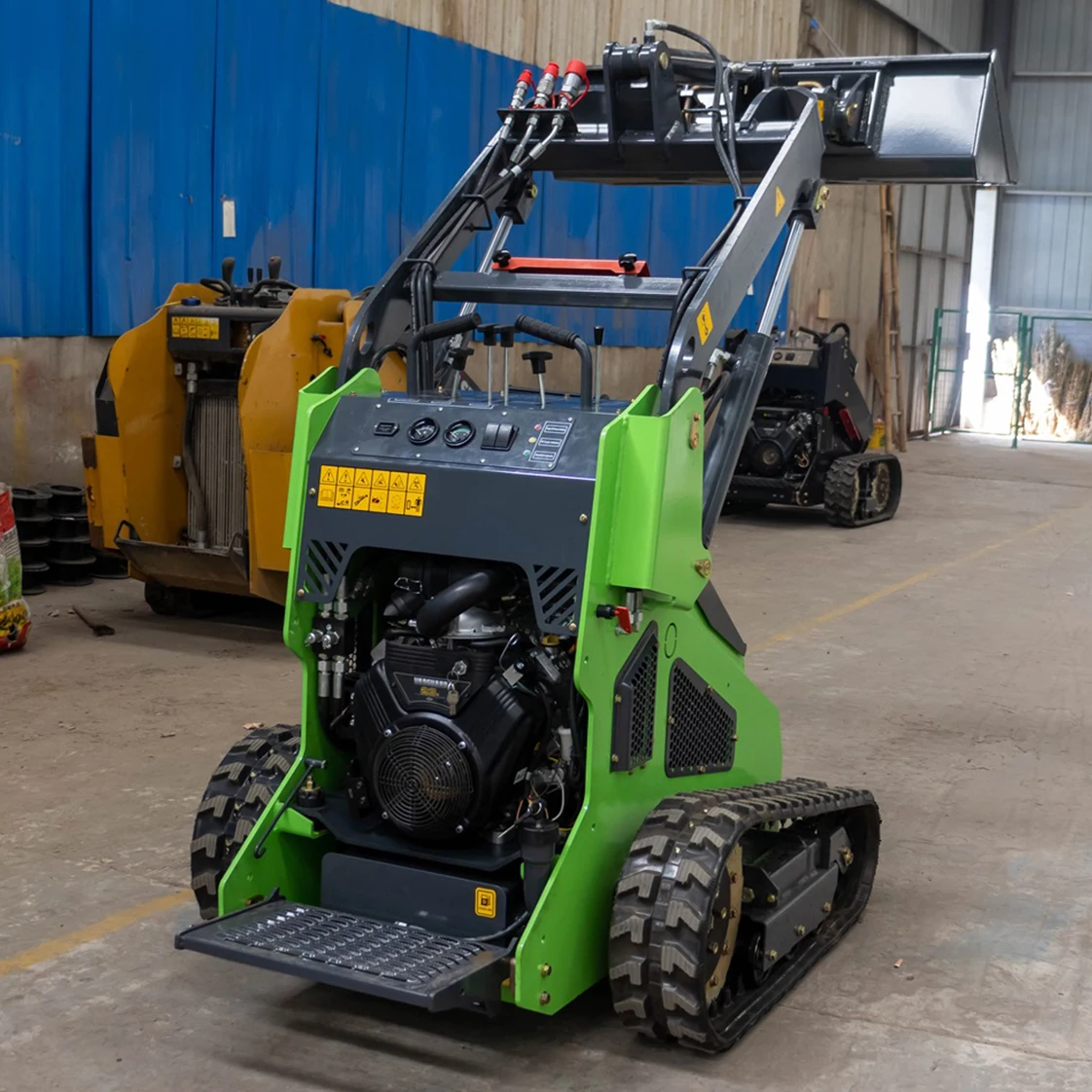 Chinese Small Skid Steer Front End Loader Skid Steer Loader With Track