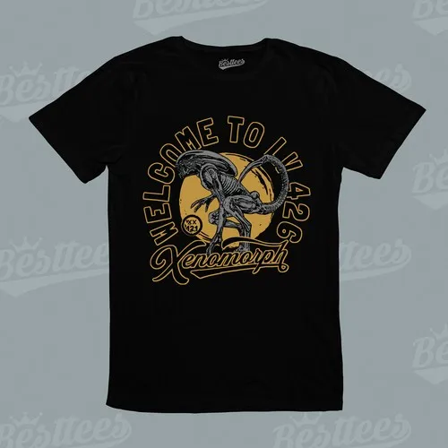 Alien Xenomorph Graphic Tee for Men