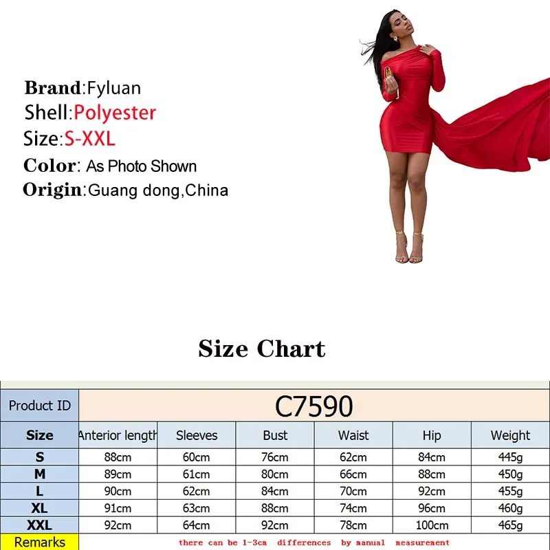 2025年ファッション レディース ミニドレス 無地 斜め肩 長袖 ボディコンドレス リボン付き ディナードレス レッド セクシー ミディアムドレス