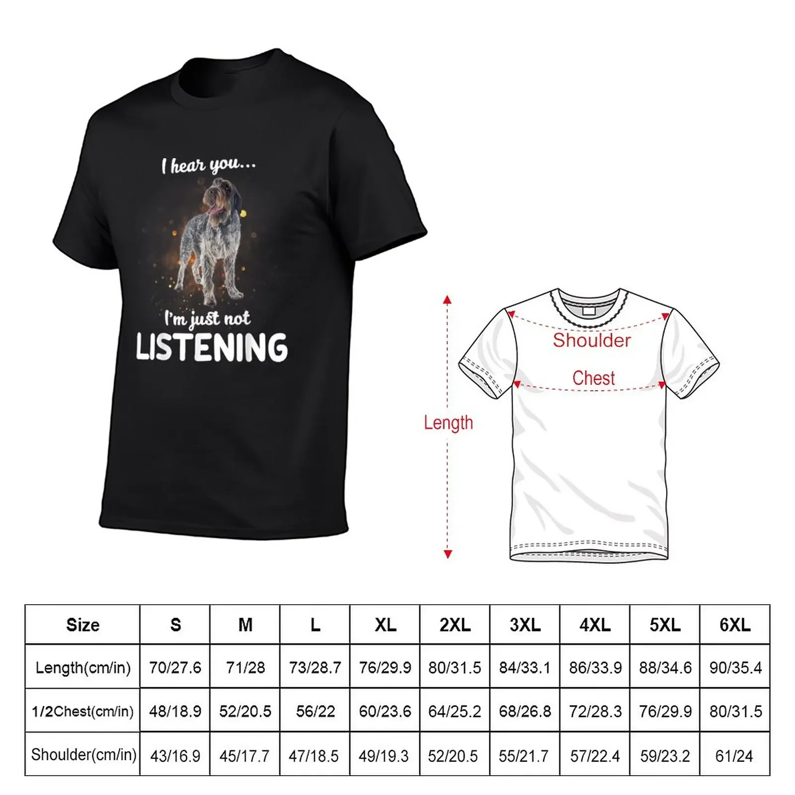 New Funny Wirehaired Pointing Griffon T-Shirt korean fashion new edition men graphic t shirts