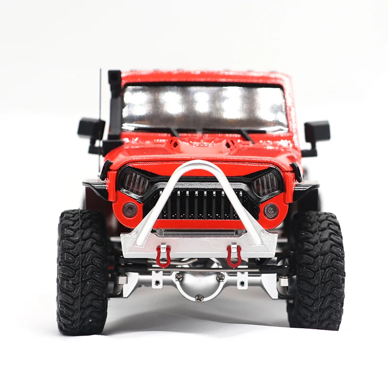 Orlandoo Hunter Rc Model Car Metal Front Bump Cnc 1:35 A01 For Wrangler Jeep