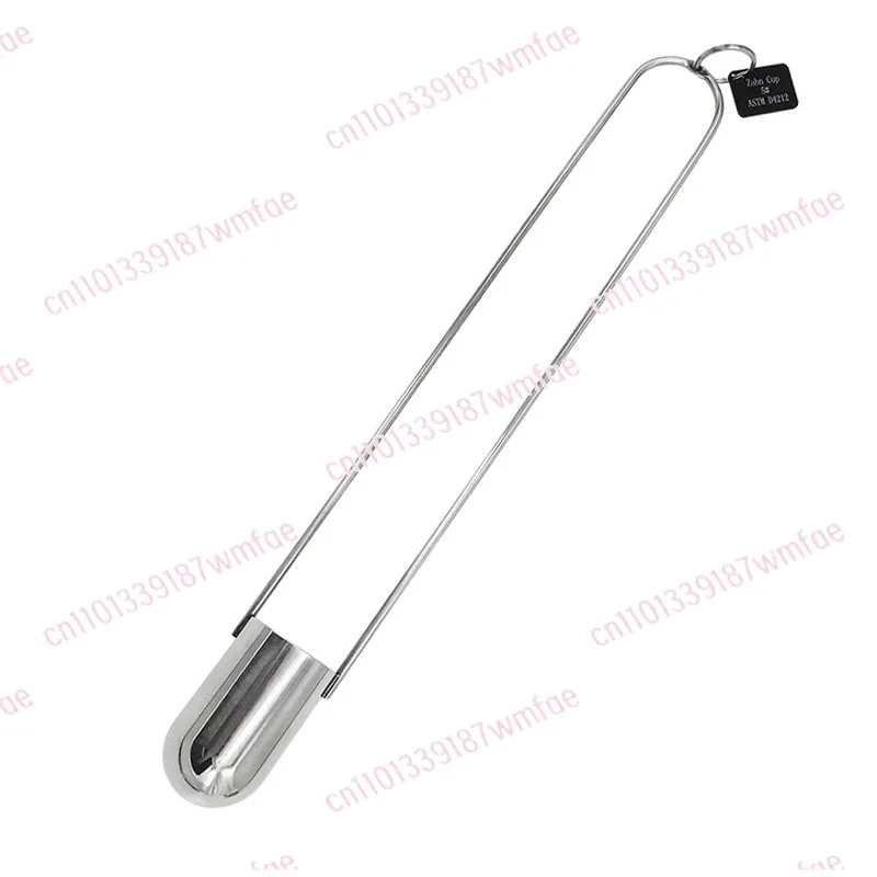 1pcs Zahn Cup Viscosity Cup 1#2#3#4#/5# Dip Type Stainless Steel Viscometer Flow Cup for Paint Finishes Oil