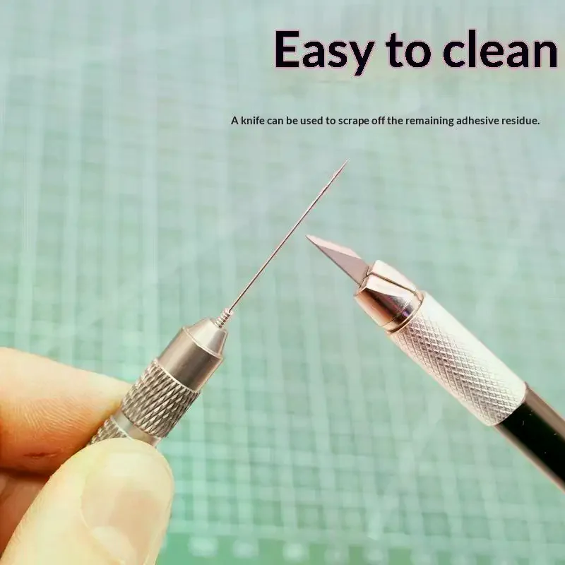 Glue Dispensing Stick Needle Model Building Tools For DIY Crafts Hobby 0.25/0.4mm Needle Available Model Building Assembly Tool