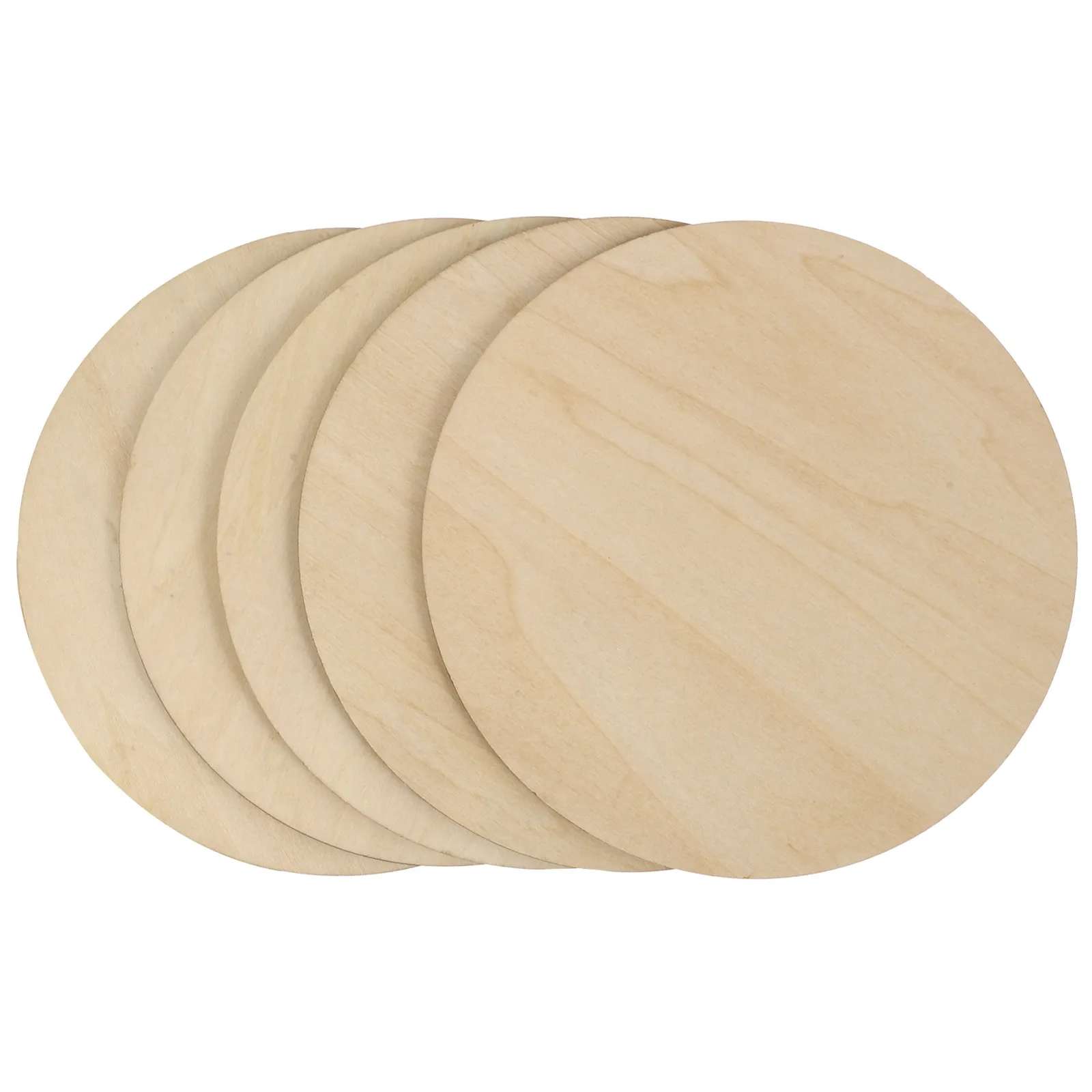 Diameter 15cm 20cm Natural Unfinished Round Wood Slices Circles Discs for DIY Craft kids Christmas Painting Toys Ornament Decors